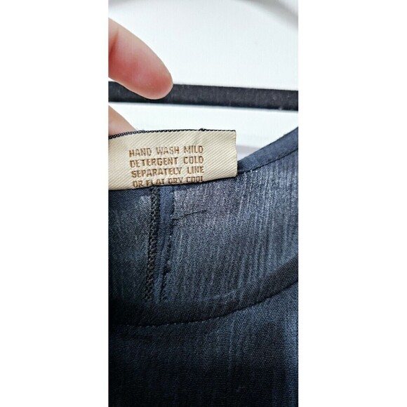 TROPICAL BATIK Hand Painted Sleeveless Y2K Women Maxi Dress - Picture 3 of 4